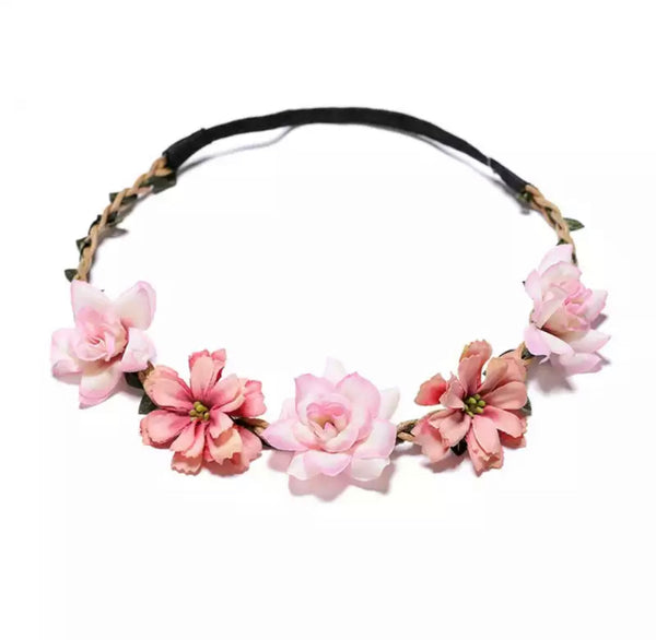 Floral Elastic Headband