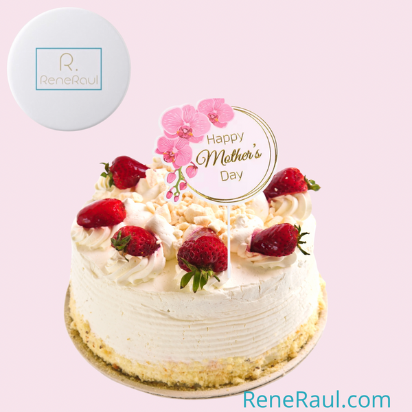 Orchid Mother’s Day Cake Picks