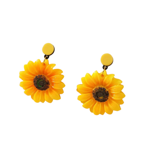 Sunflower Earrings