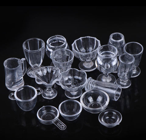 Mini Drinking & Dessert Cups (ADD ON ITEM ONLY)