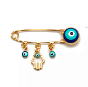 Evil Eye Brooch Pin (Multiple Styles)