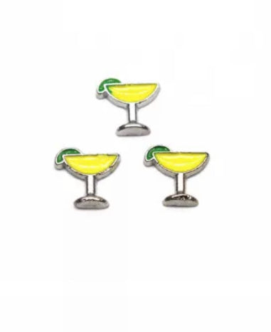 Adult Beverage Floating Charms (Multiple Styles)