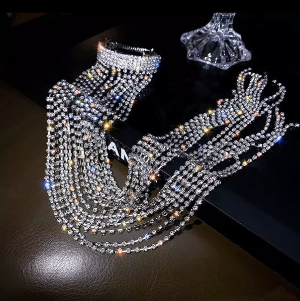 Rhinestone Hair Jewelry