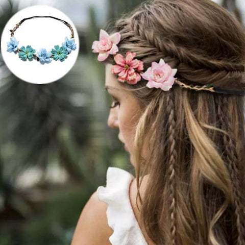 Floral Elastic Headband