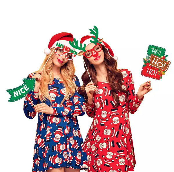 32 pcs Christmas Photo Props