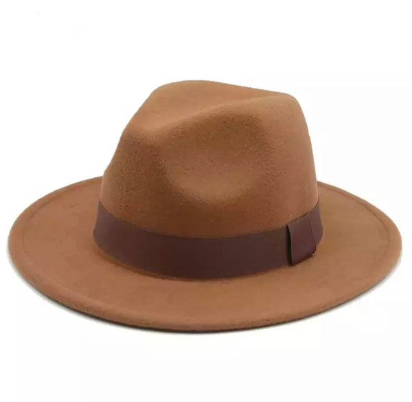 Camel Fedora Hat