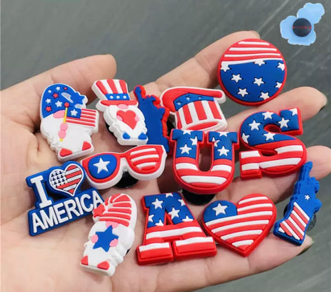 America Shoe Charms