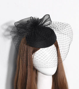 Veiled Hat Hair Clip