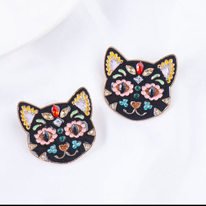 Here Kitty Kitty Earrings