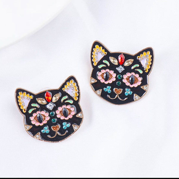 Here Kitty Kitty Earrings