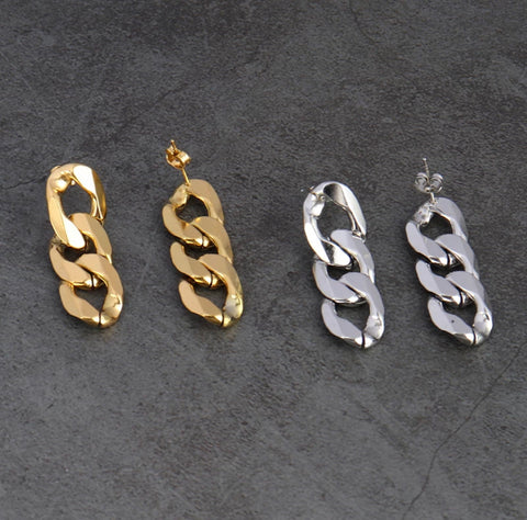 Small Chain Earrings (Multiple Colors)