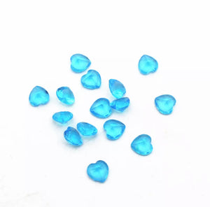 Crystal Heart Floating Charm (Multiple Colors)
