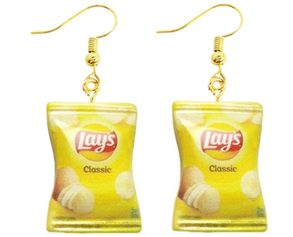 Potato Chips Earrings