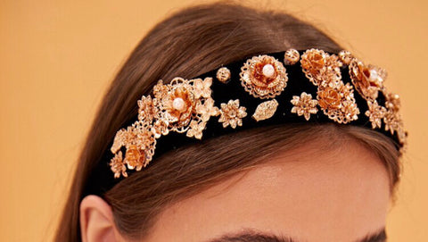 Faux Pearl Headband