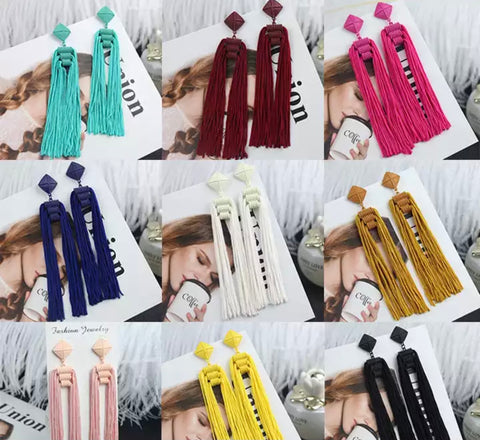 Long Tassels (Multiple Colors)