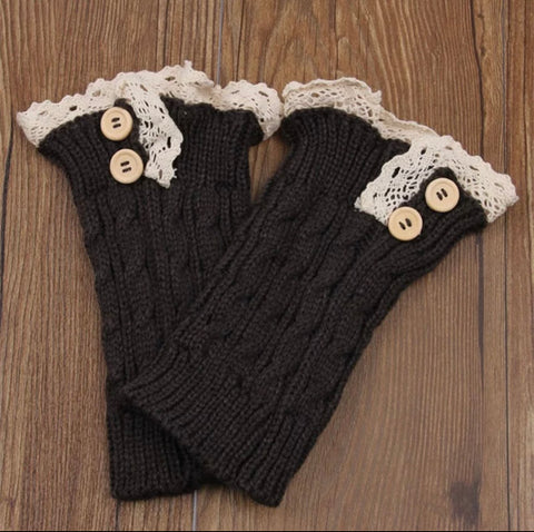 Cable Knit Leg Warmers