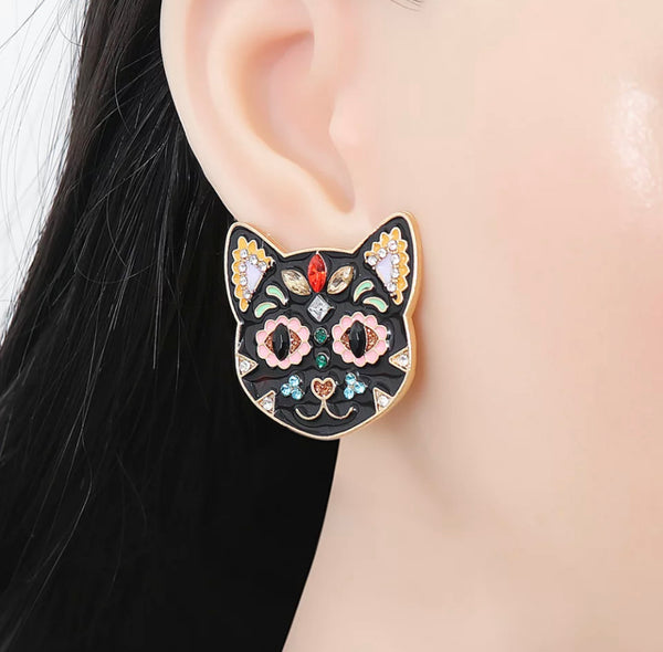 Here Kitty Kitty Earrings